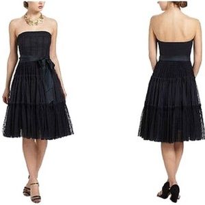Moulinette Soeurs black dress from Anthropologie